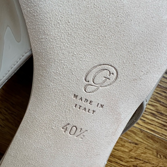 NWT M. Gemi Woven Patent Slingback Flats** - Picture 3 of 5